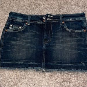 MissMe Jean Skirt